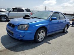 Salvage cars for sale at Sun Valley, CA auction: 2004 Subaru Impreza WRX