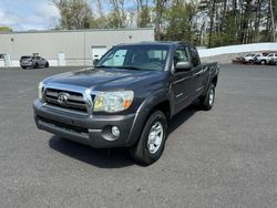 Salvage trucks for sale at North Billerica, MA auction: 2010 Toyota Tacoma Access Cab