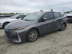 Salvage cars for sale from Copart Eugene, OR: 2018 Toyota Prius Prime