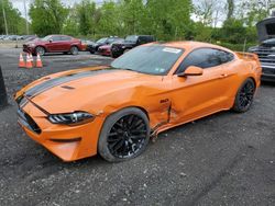 Salvage cars for sale from Copart Marlboro, NY: 2021 Ford Mustang GT