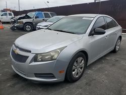 Salvage cars for sale at Wilmington, CA auction: 2012 Chevrolet Cruze LS