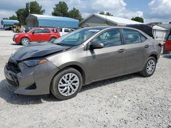 Salvage cars for sale from Copart Prairie Grove, AR: 2018 Toyota Corolla L