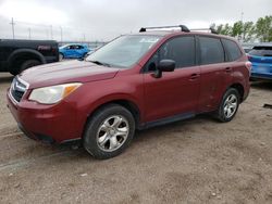 Salvage cars for sale at Greenwood, NE auction: 2014 Subaru Forester 2.5I
