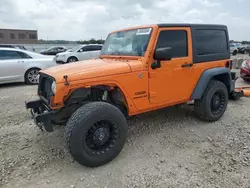 Salvage cars for sale from Copart Kansas City, KS: 2012 Jeep Wrangler Sport