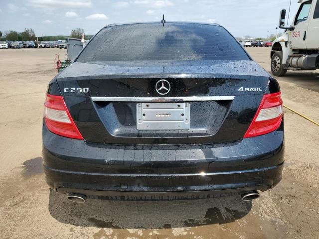 2011 Mercedes-Benz C 250 4matic