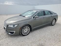 Salvage cars for sale from Copart Arcadia, FL: 2017 Lincoln MKZ Hybrid Reserve