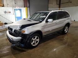 Salvage cars for sale from Copart Glassboro, NJ: 2002 BMW X5 3.0I
