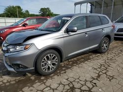 Mitsubishi Outlander se salvage cars for sale: 2016 Mitsubishi Outlander SE