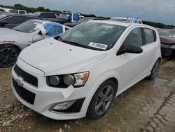 Salvage cars for sale at Grand Prairie, TX auction: 2015 Chevrolet Sonic RS