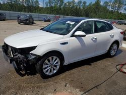 Salvage cars for sale at Harleyville, SC auction: 2018 KIA Optima EX