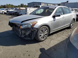 Salvage cars for sale at Vallejo, CA auction: 2012 Honda Accord EXL