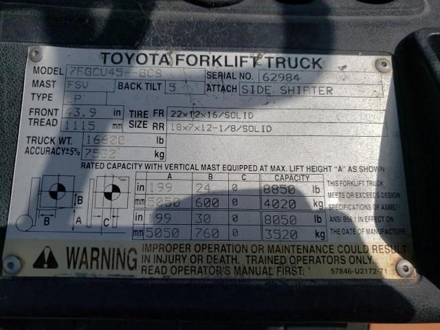 2000 Toyota Forklift