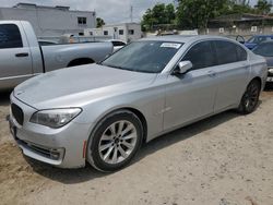 BMW salvage cars for sale: 2013 BMW 740 I