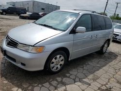 Salvage cars for sale at Chicago Heights, IL auction: 2003 Honda Odyssey EXL