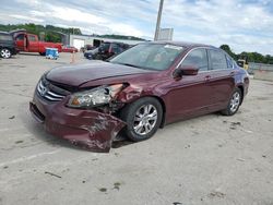 Salvage cars for sale from Copart Lebanon, TN: 2012 Honda Accord LXP