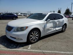 Salvage cars for sale from Copart Rancho Cucamonga, CA: 2007 Lexus LS 460