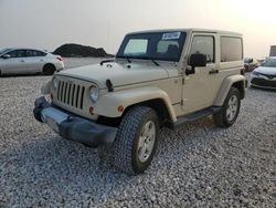 Salvage cars for sale at New Braunfels, TX auction: 2011 Jeep Wrangler Sahara