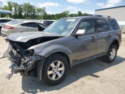 Salvage cars for sale at Spartanburg, SC auction: 2011 Ford Escape Limited