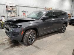 Jeep salvage cars for sale: 2021 Jeep Grand Cherokee L Overland