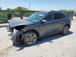 Salvage cars for sale at Orlando, FL auction: 2020 Ford Escape SEL