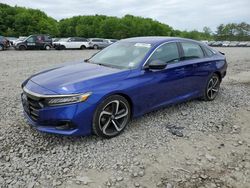 Honda Accord Sport salvage cars for sale: 2022 Honda Accord Sport