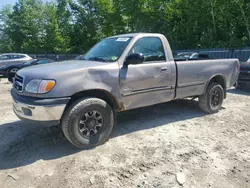 Salvage trucks for sale at Candia, NH auction: 2001 Toyota Tundra SR5