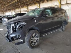 Salvage cars for sale at Phoenix, AZ auction: 2022 Ford Expedition Max XLT