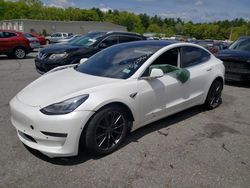 Salvage cars for sale from Copart Exeter, RI: 2019 Tesla Model 3