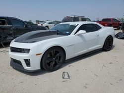 Salvage cars for sale at San Antonio, TX auction: 2014 Chevrolet Camaro ZL1