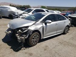 Salvage cars for sale at Las Vegas, NV auction: 2022 Toyota Corolla LE