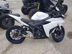 Salvage cars for sale from Copart Sun Valley, CA: 2015 Yamaha YZFR3