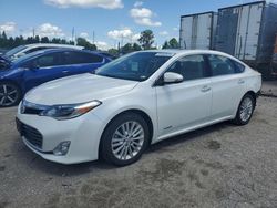 Salvage cars for sale at Bridgeton, MO auction: 2015 Toyota Avalon Hybrid