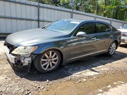 Salvage cars for sale from Copart Austell, GA: 2007 Lexus LS 460L