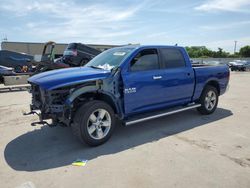Salvage cars for sale from Copart Wilmer, TX: 2015 Dodge RAM 1500 SLT
