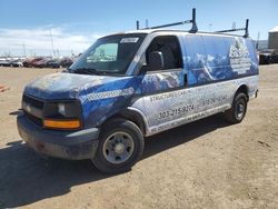 Salvage trucks for sale at Brighton, CO auction: 2008 Chevrolet Express G2500