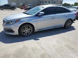 Salvage cars for sale from Copart Wilmer, TX: 2017 Hyundai Sonata Sport