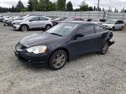 Salvage cars for sale at Graham, WA auction: 2002 Acura RSX TYPE-S