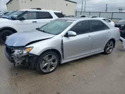 Salvage cars for sale from Copart Haslet, TX: 2012 Toyota Camry SE
