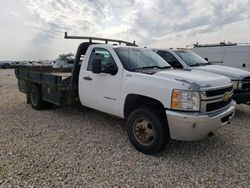 Salvage cars for sale from Copart New Braunfels, TX: 2012 Chevrolet Silverado C3500