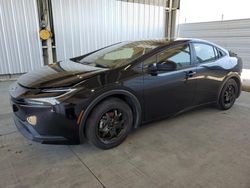 Salvage cars for sale at Grand Prairie, TX auction: 2023 Toyota Prius LE