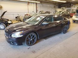 Salvage cars for sale from Copart Wheeling, IL: 2011 Nissan Maxima S