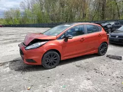 Salvage cars for sale from Copart Candia, NH: 2019 Ford Fiesta ST