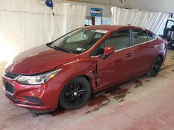 Salvage cars for sale at Angola, NY auction: 2017 Chevrolet Cruze LT