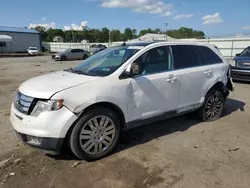 Salvage cars for sale at Pennsburg, PA auction: 2010 Ford Edge Limited