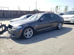 Salvage cars for sale from Copart Wilmington, CA: 2013 BMW 535 I