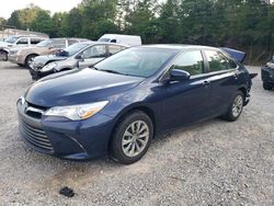 Salvage cars for sale from Copart Hueytown, AL: 2017 Toyota Camry LE