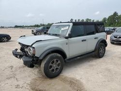Salvage cars for sale at Houston, TX auction: 2021 Ford Bronco Base