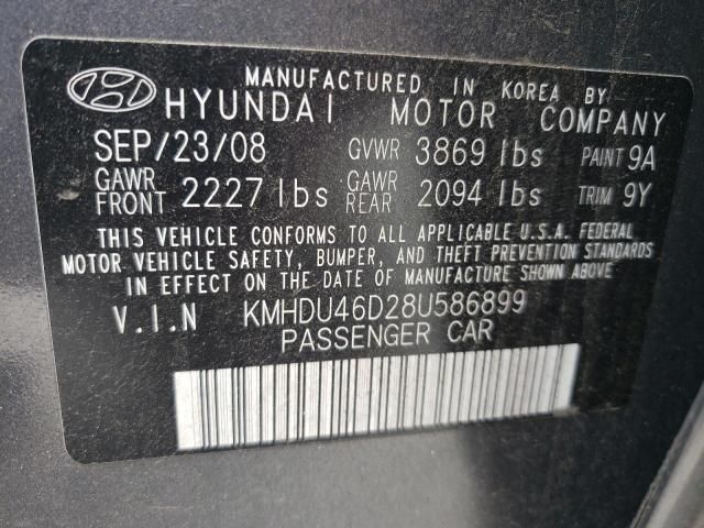 2008 Hyundai Elantra GLS