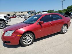 Salvage cars for sale from Copart Wilmer, TX: 2008 Mercury Milan Premier