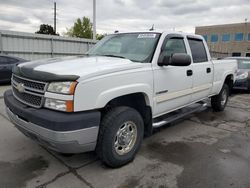 Salvage cars for sale at Littleton, CO auction: 2005 Chevrolet Silverado K2500 Heavy Duty